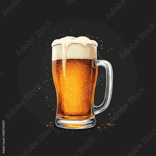 Beer Drink Design Very Cool