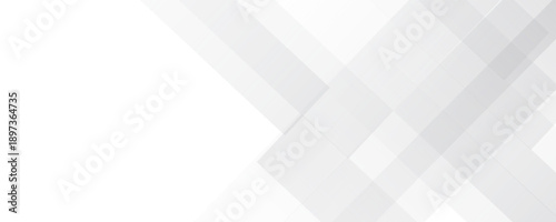 Grey white abstract background geometry shine and layer element vector for presentation design. Suit for business, corporate, institution, party, festive, seminar, and talks.