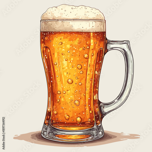 Beer Drink Design Very Cool
