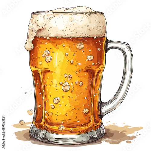 Beer Drink Design Very Cool