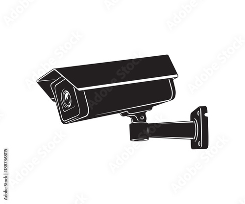 Security camera illustration