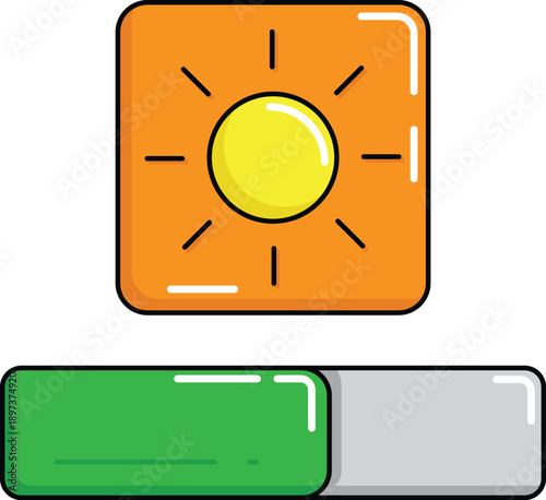 design brightening illustration icon