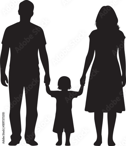 Silhouette mother giving food to child concept of caring family and traditional meal sharing