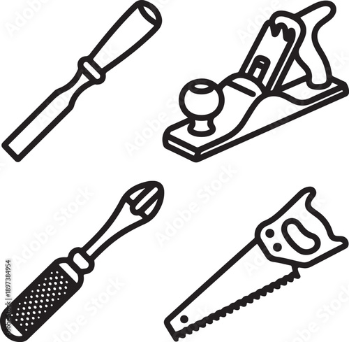 A screwdriver with a checkmark in a circle