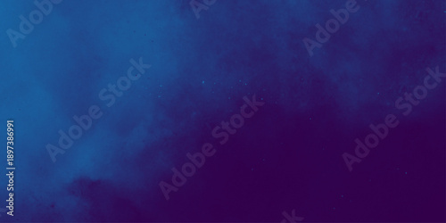 Blue and purple steam on a black background. smoke background and dense fog , Abstract background. Beautiful swirling blue smoke. Wide angle horizontal wallpaper or web banner.

