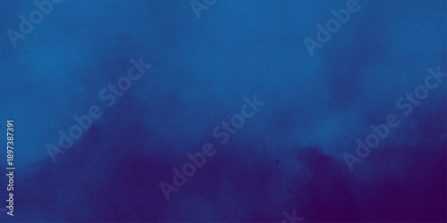Blue and purple steam on a black background. smoke background and dense fog , Abstract background. Beautiful swirling blue smoke. Wide angle horizontal wallpaper or web banner.

