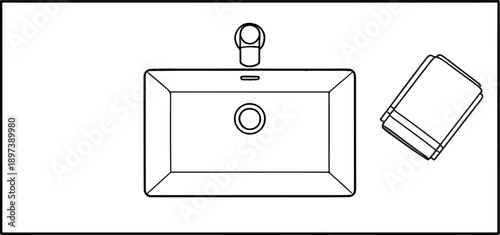 Modern Bathroom Sink Setup