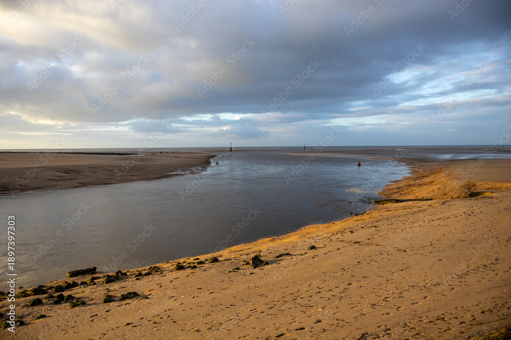 Obraz premium sunset on the beach