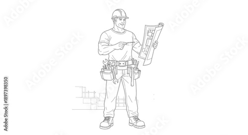 Detailed mechanical engine illustration showing internal combustion motor components, industrial machinery design and automotive engineering concept
