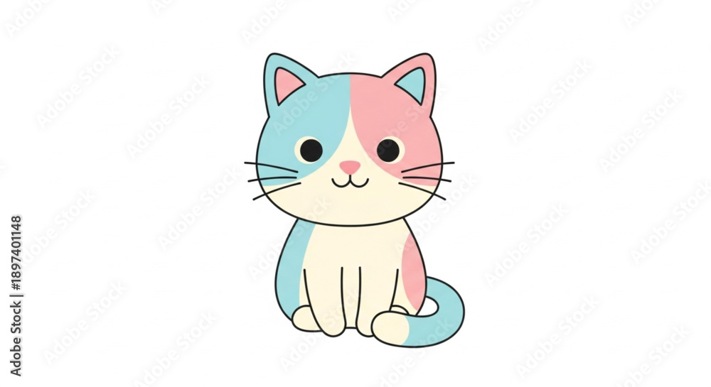 Obraz premium Cat image 