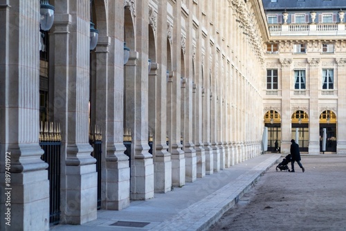 the entrance to the palace
