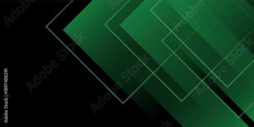 green abstract green light abstract ,background polygon elegant background and frame background