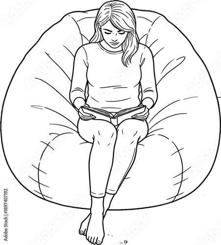 Relaxing with a Book