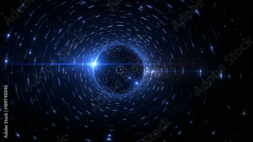 Alcubierre Warp Drive and Curved Spacetime Concept