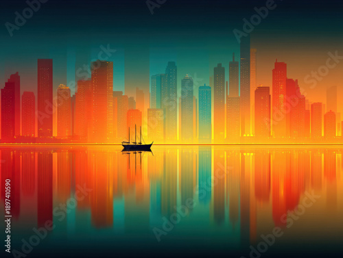 Egypt skyline