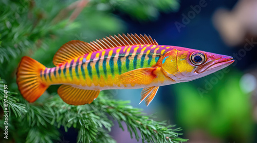 Wahoo fish - a fast predato...