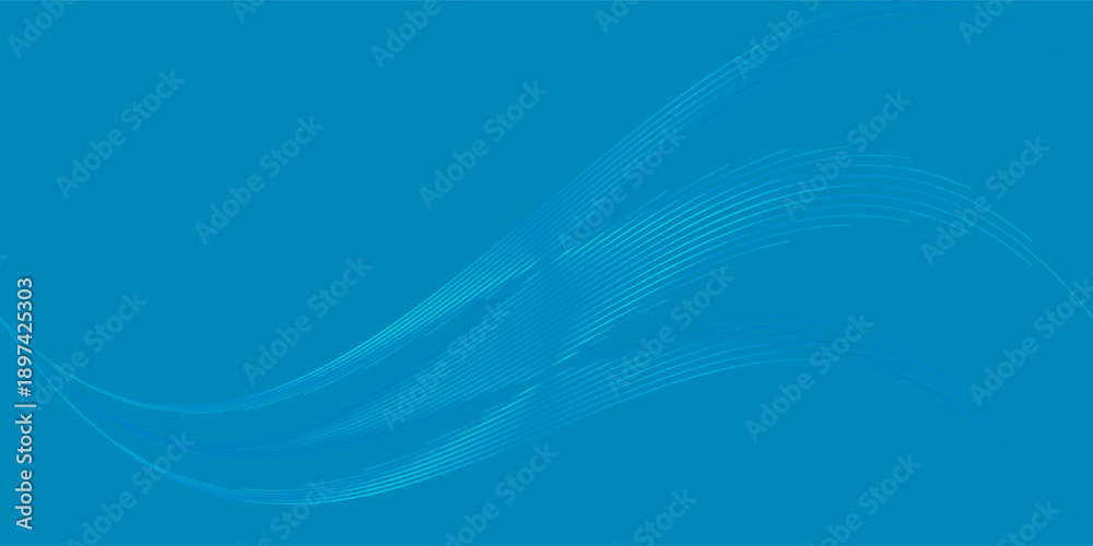 Fototapeta premium Abstract blue background with stripes, abstract diagonal background blue black sleek with blue gradient.