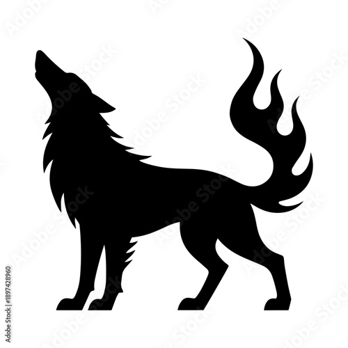 Would you like me to generate a similar descriptive string for a different animal or art style