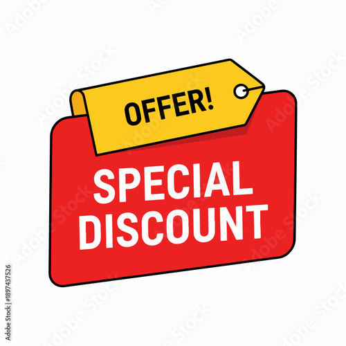 Limited Time Special Discount Badge for Retail Promotion