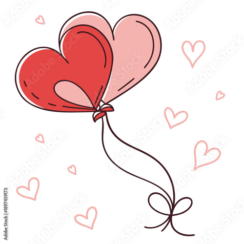 Valentine heart puzzle piece icon connection 2