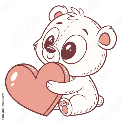 Valentine starburst heart sparkle icon decorative