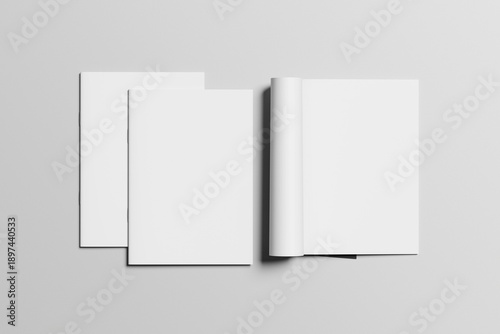 High Quality Blank A4 Magazine