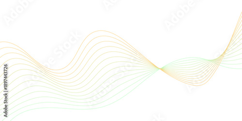 Dynamic sound wave Digital frequency track equalizer. Abstract frequency sound wave lines and twisted curve lines. Flow tech transparent line stripe energy connection web music noise.