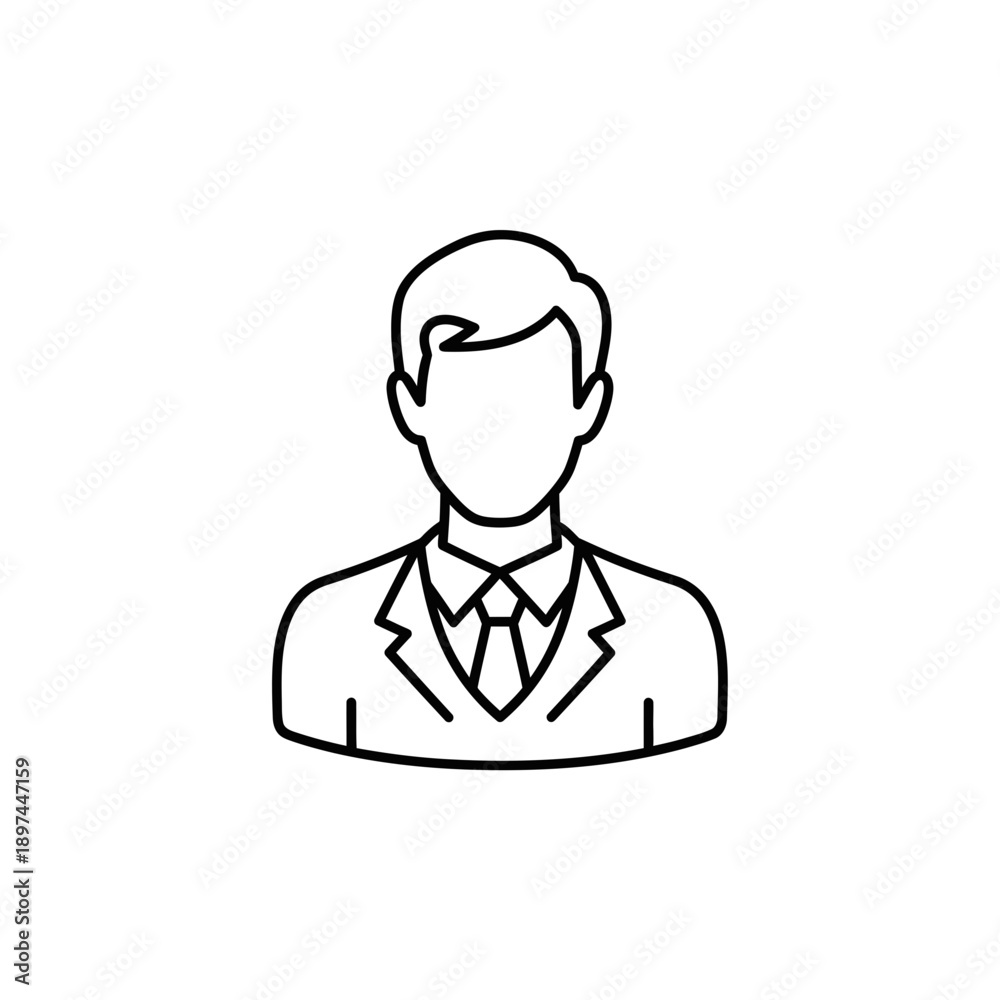 Obraz premium Business professional in a suit ready for work 1.