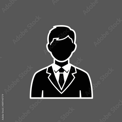 Business Professional in Formal Attire.