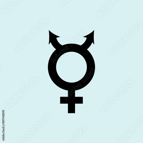 Symbol of intersex identity and gender fluidity.
