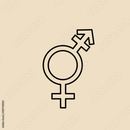 Symbol of transgender identity and gender fluidity.