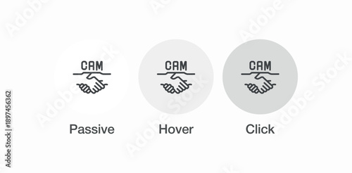corporate agreement handshake icon sign vector