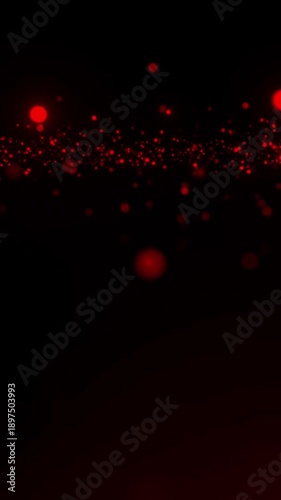 red particle system slow motion animation. abstract motion graphics mobile phone background. 30 keywords for stock photo separated by commas

