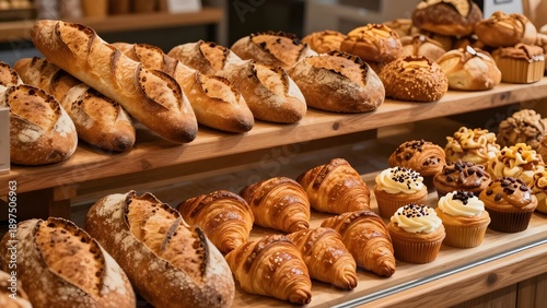 Artisan Bakery Display