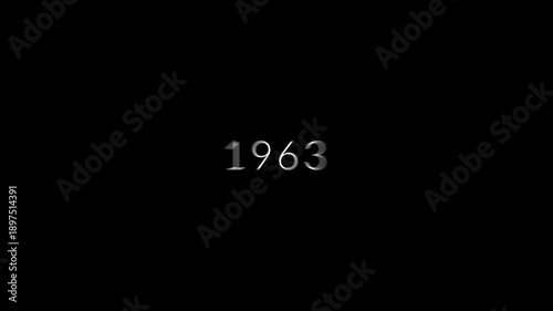 4K Historical Vintage Timeline Zoom In from 2026 to 1882 Journey Through Centuries