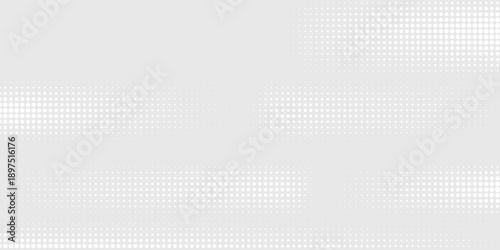 Dot white gray wave light technology texture background. Abstract big data digital concept.