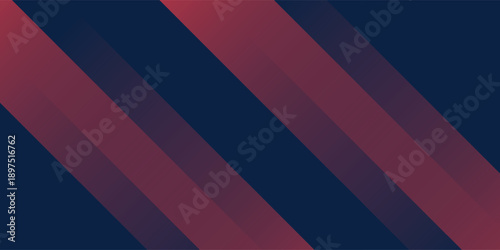 Modern red blue business background. Red maroon and dark blue gradient with stylish line and square decoration suit for presentation design