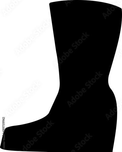 Men shoes icon including boots sneakers loafers formal footwear silhouettes in flat style, male fashion shoe outline illustration for branding design