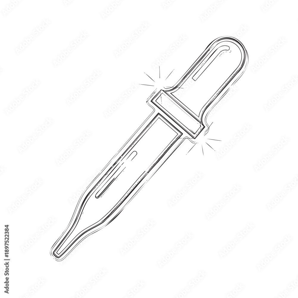 Obraz premium Hand drawn lightning bolt icon isolated on transparent background