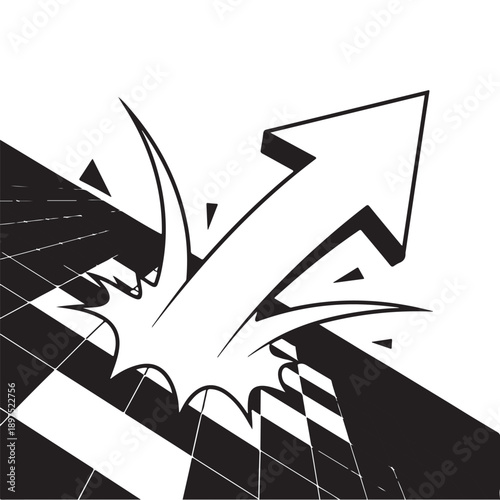 abstract arrow background