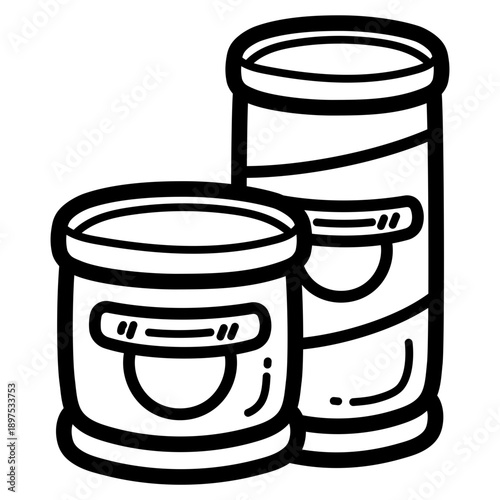 can food illustration