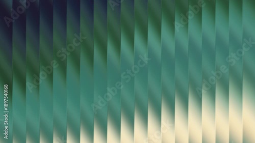 Abstract vertical stripes gradient background in teal, blue, and cream tones 4k videos