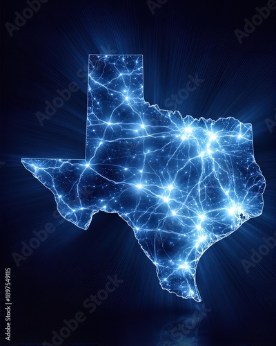 The Texas Power Grid Connections