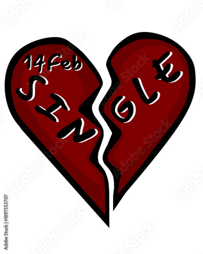 Corazón roto 14feb.