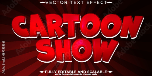 Comic book text effect, editable cartoon and pop art text style
