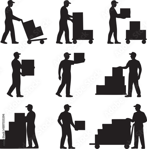 Business and Finance Outline Icon Set Editable Vector Collection