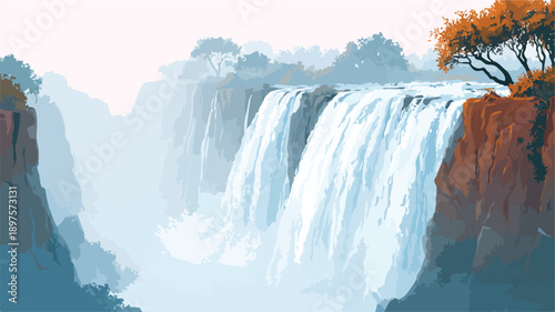 Stunning Waterfall Landscape Photography Showcase the Beauty of Nature