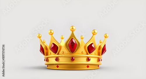 crown, golden, gold, royal, king, queen, monarchy, royalty, luxury, elegant, majestic, ornate, jewel, gemstone, shiny, glossy, metallic, wealth, power, authority, prestige, victory, award, success, ho