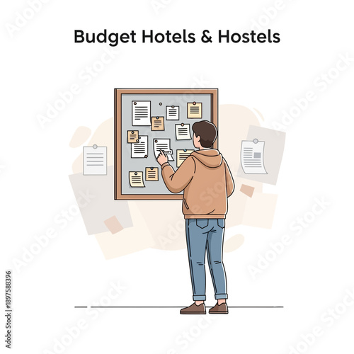Affordable Lodging Options Found On Community Bulletin Boards