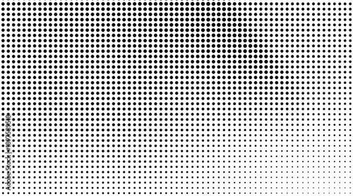 Halftone pattern with gradient effect